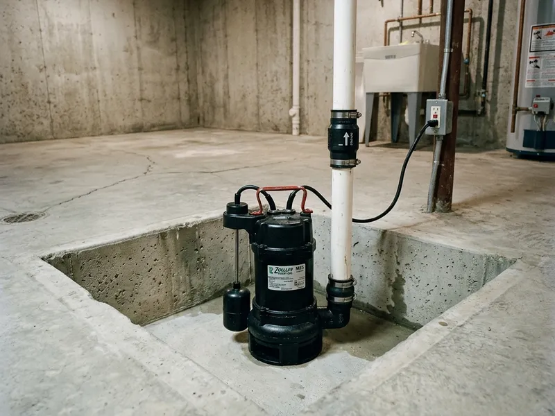 Sump Pump Installation Plumber in Buckingham, IL